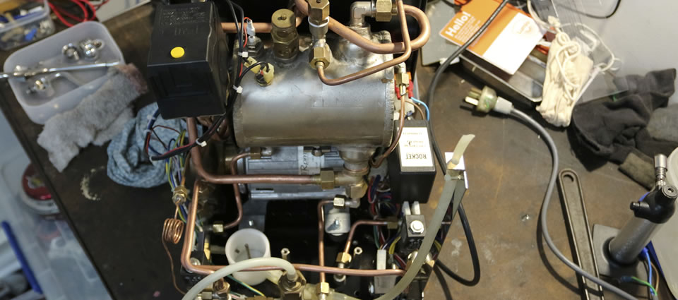 Coffee Machine Stripped Down