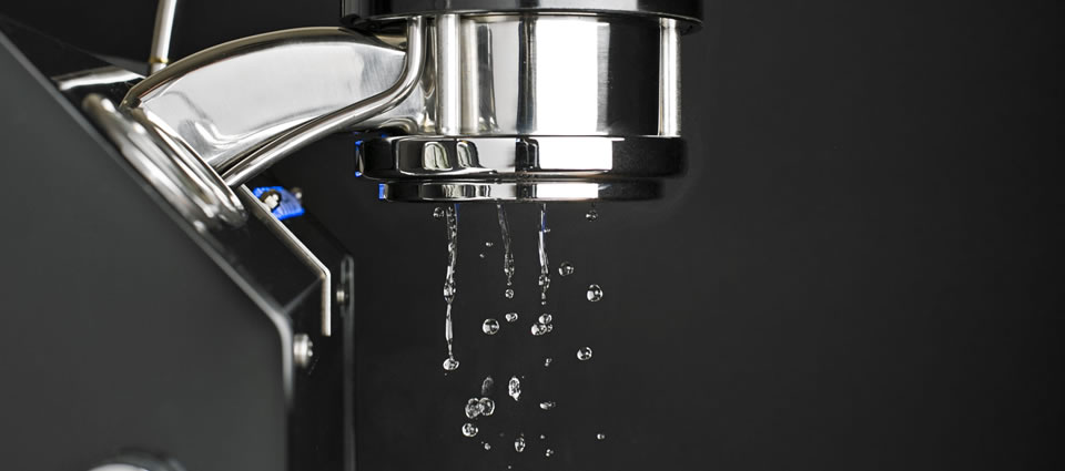 Water Dripping From Coffee MAchine